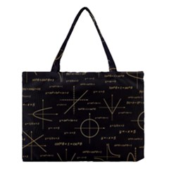 Abstract-math Pattern Medium Tote Bag by Salman4z