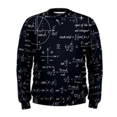 Mathematical-seamless-pattern-with-geometric-shapes-formulas Men s Sweatshirt by Salman4z