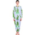 Cute-green-frogs-seamless-pattern OnePiece Jumpsuit (Ladies) View1