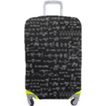 Math-equations-formulas-pattern Luggage Cover (Large)