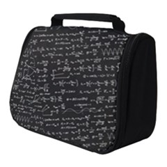Math-equations-formulas-pattern Full Print Travel Pouch (small) by Salman4z