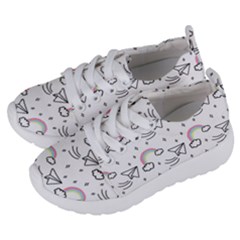 Cute-art-print-pattern Kids  Lightweight Sports Shoes by Salman4z