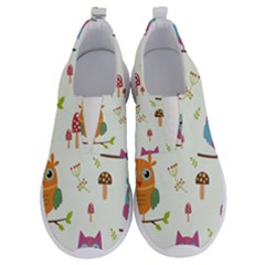 Forest-seamless-pattern-with-cute-owls No Lace Lightweight Shoes by Salman4z