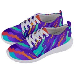 Multicolored-abstract-background Men s Lightweight Sports Shoes