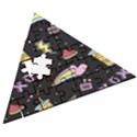 Cute-girl-things-seamless-background Wooden Puzzle Triangle View3