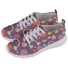 Cute-seamless-pattern-with-doodle-birds-balloons Men s Lightweight Sports Shoes by Salman4z