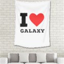 I love galaxy  Medium Tapestry View2