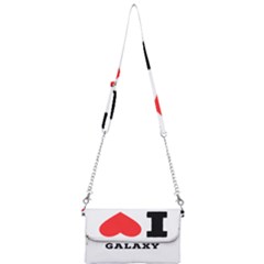 I Love Galaxy  Mini Crossbody Handbag by ilovewhateva