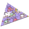Cloud-seamless-pattern -- Wooden Puzzle Triangle View3