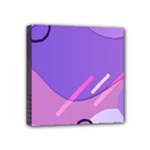 Colorful-abstract-wallpaper-theme Mini Canvas 4  x 4  (Stretched)