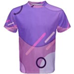 Colorful-abstract-wallpaper-theme Men s Cotton Tee