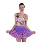 Colorful-abstract-wallpaper-theme Mini Skirt