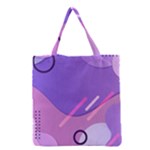 Colorful-abstract-wallpaper-theme Grocery Tote Bag