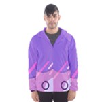 Colorful-abstract-wallpaper-theme Men s Hooded Windbreaker