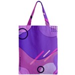 Colorful-abstract-wallpaper-theme Zipper Classic Tote Bag