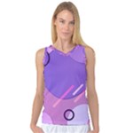 Colorful-abstract-wallpaper-theme Women s Basketball Tank Top