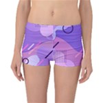 Colorful-abstract-wallpaper-theme Reversible Boyleg Bikini Bottoms