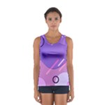 Colorful-abstract-wallpaper-theme Sport Tank Top 