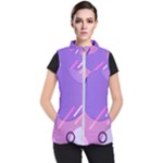 Colorful-abstract-wallpaper-theme Women s Puffer Vest