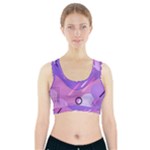 Colorful-abstract-wallpaper-theme Sports Bra With Pocket