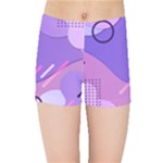Colorful-abstract-wallpaper-theme Kids  Sports Shorts