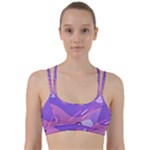 Colorful-abstract-wallpaper-theme Line Them Up Sports Bra
