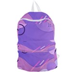 Colorful-abstract-wallpaper-theme Foldable Lightweight Backpack