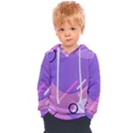 Colorful-abstract-wallpaper-theme Kids  Overhead Hoodie