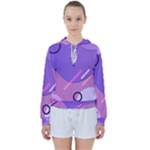 Colorful-abstract-wallpaper-theme Women s Tie Up Sweat