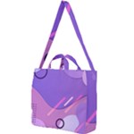 Colorful-abstract-wallpaper-theme Square Shoulder Tote Bag
