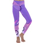 Colorful-abstract-wallpaper-theme Kids  Lightweight Velour Classic Yoga Leggings