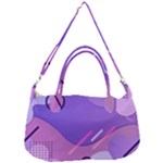 Colorful-abstract-wallpaper-theme Removable Strap Handbag