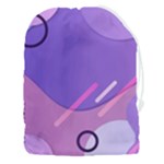 Colorful-abstract-wallpaper-theme Drawstring Pouch (3XL)