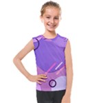 Colorful-abstract-wallpaper-theme Kids  Mesh Tank Top