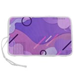 Colorful-abstract-wallpaper-theme Pen Storage Case (L)