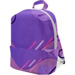 Colorful-abstract-wallpaper-theme Zip Up Backpack