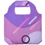 Colorful-abstract-wallpaper-theme Foldable Grocery Recycle Bag