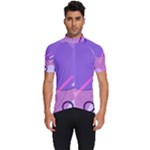 Colorful-abstract-wallpaper-theme Men s Short Sleeve Cycling Jersey