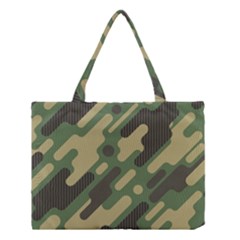 Camouflage-pattern-background Medium Tote Bag by Salman4z