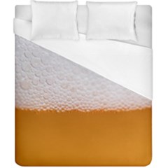 Beer Foam Bubbles Alcohol Glass Duvet Cover (california King Size) by pakminggu