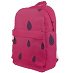 Watermelon Fruit Summer Red Fresh Food Healthy Classic Backpack