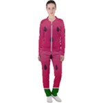 Watermelon Fruit Summer Red Fresh Food Healthy Casual Jacket and Pants Set