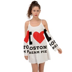I Love Boston Cream Pie Boho Dress by ilovewhateva