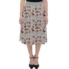 Fox Classic Midi Skirt by 100rainbowdresses
