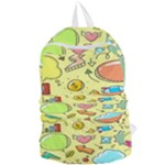 Cute Sketch Child Graphic Funny Foldable Lightweight Backpack