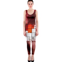 Pattern Structure Light Patterns One Piece Catsuit by danenraven