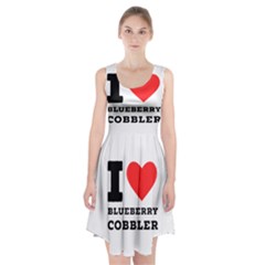 I Love Blueberry Cobbler Racerback Midi Dress by ilovewhateva