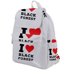 I Love Black Forest Top Flap Backpack by ilovewhateva