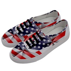 United States Of America Flag Of The United States Independence Day Men s Classic Low Top Sneakers by danenraven