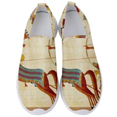 Egyptian Tutunkhamun Pharaoh Design Men s Slip On Sneakers by Mog4mog4